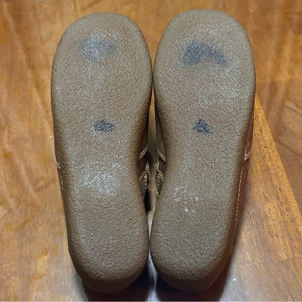 Duluth Trading Co Brown Leather Andina Outdoor Mules Clog Shoes Women's Size 10 - Picture 8 of 14
